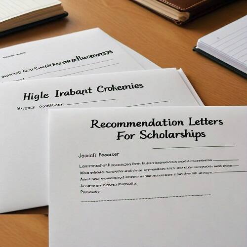 Recommendation Letters for scholarships