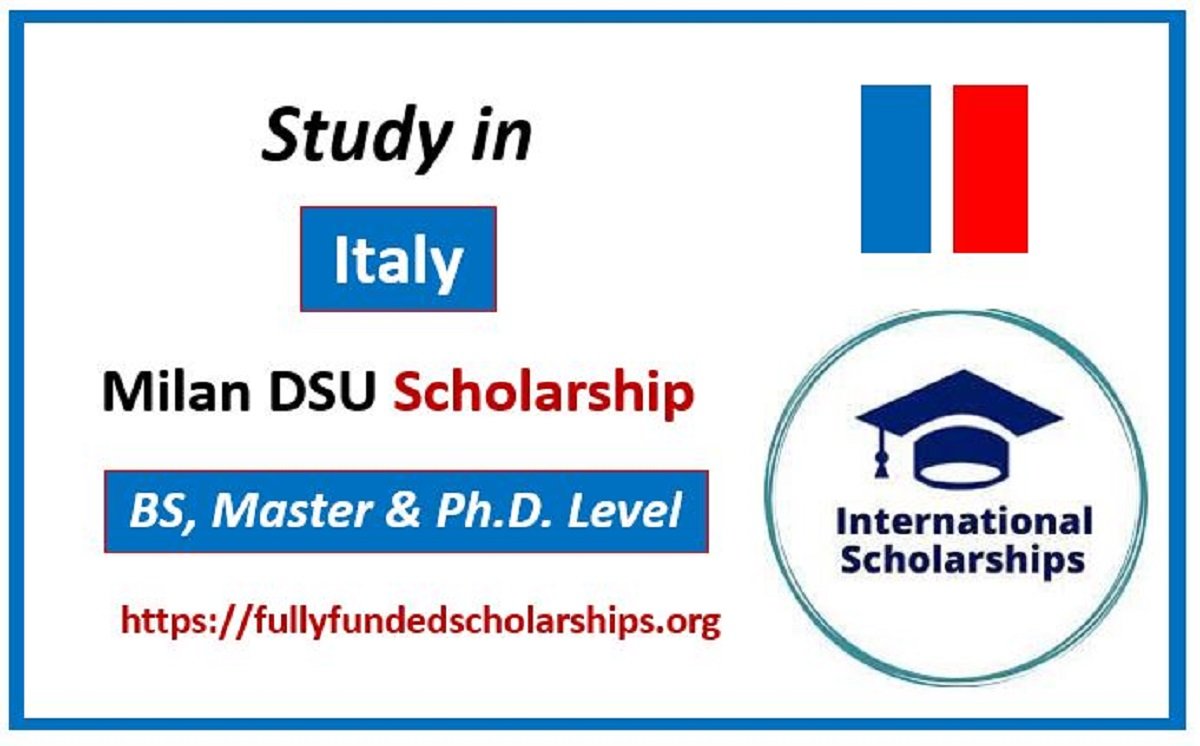 University of Milan DSU Fully Funded Scholarship for 2024