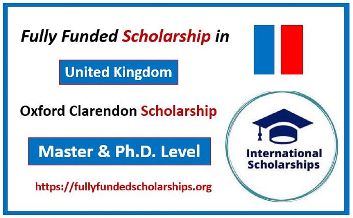 University of Oxford Clarendon Fully Funded Scholarship for 2024