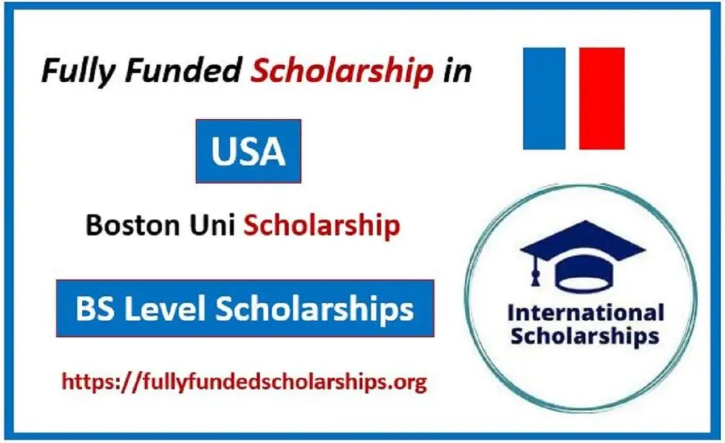 Boston University Fully Funded Scholarships for 2024