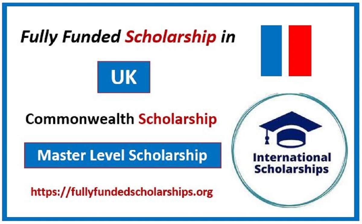 Commonwealth Masters Fully Funded Scholarship 2024