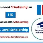 Commonwealth PhD Fully Funded Scholarships 2026