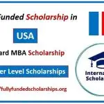 Harvard University MBA Full Funded Scholarship for 2024