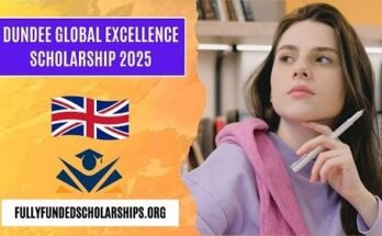 Dundee Global Excellence Scholarship 2025