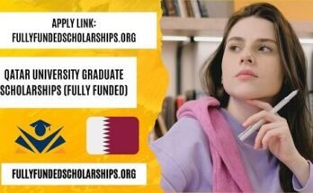 Qatar University Graduate Scholarships 2025-26 (Fully Funded)