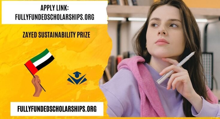 Zayed Sustainability Prize 2025-2026